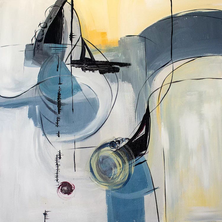 Blue Moon by Jane M. Robinson wall art