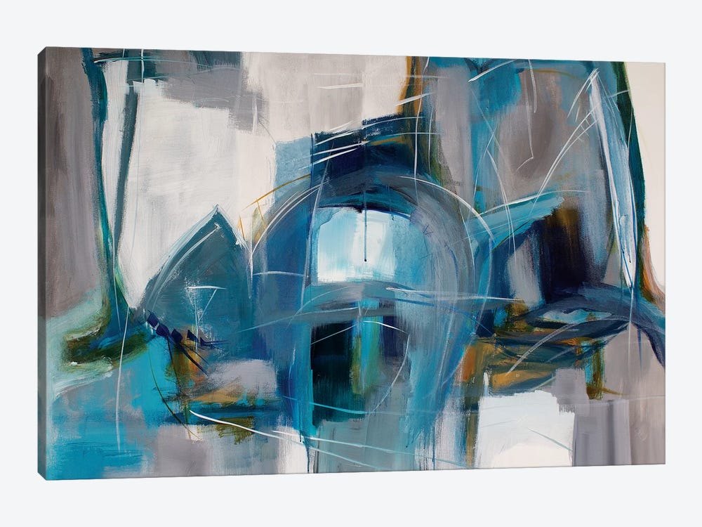 Flights Down Diptych by Jane M. Robinson 1-piece Canvas Artwork
