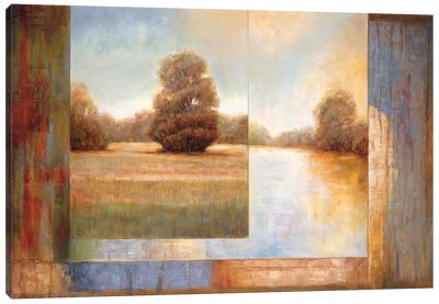 Secluded Pond II Canvas Art Print