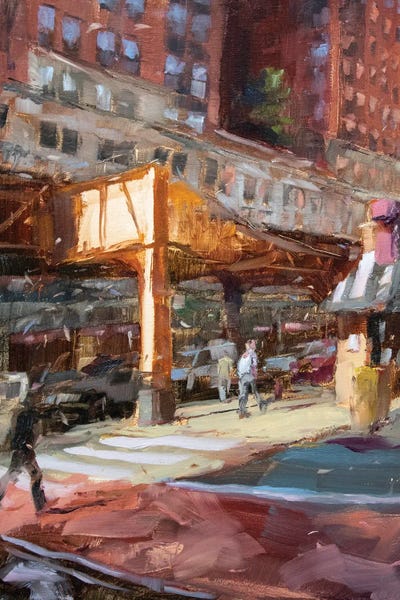 Canvas Print: Corner Of My City by James Swanson