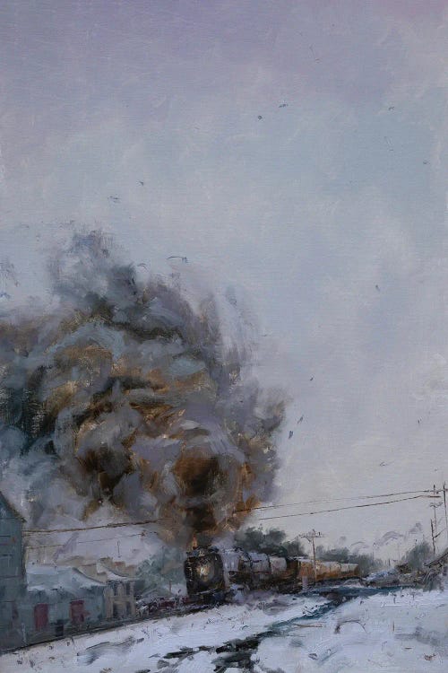 Smokey Train by James Swanson wall art