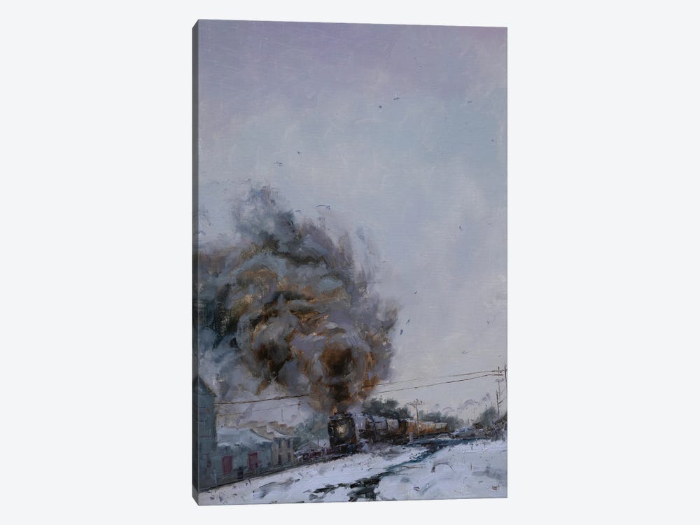 Smokey Train by James Swanson 1-piece Art Print