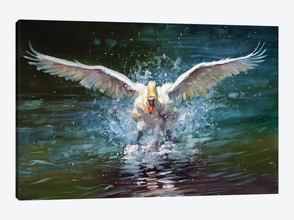 Splash Down by James Swanson 1-piece Canvas Artwork