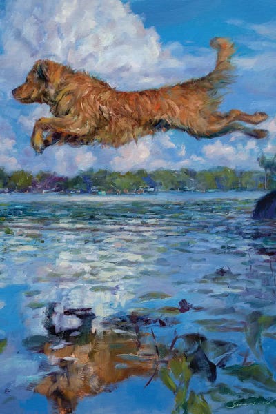 Azure Blue: When Dogs Fly by James Swanson