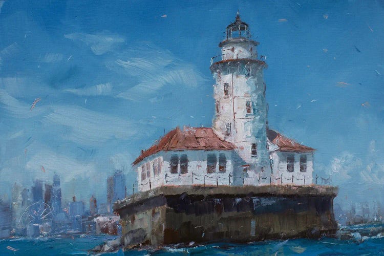 Chicago Lighthouse by James Swanson wall art