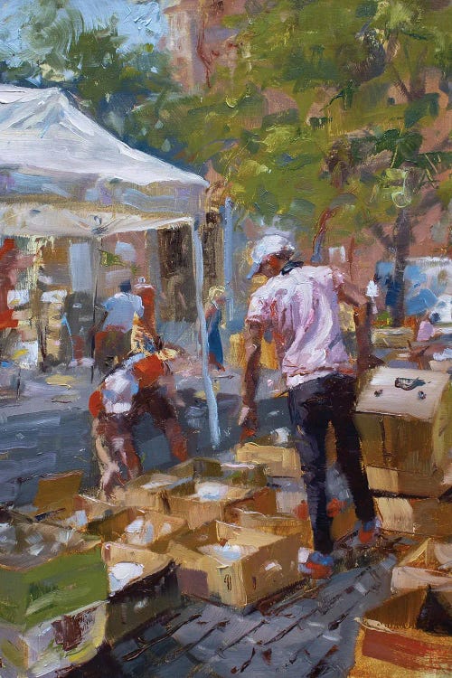 Late Flea Market Pickings by James Swanson wall art