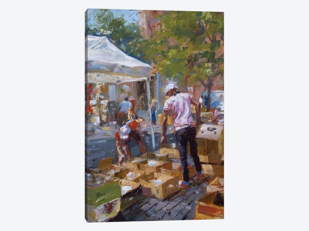 Late Flea Market Pickings by James Swanson 1-piece Canvas Wall Art
