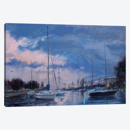 Safe Harbor Canvas Print #JMV8} by James Swanson Art Print