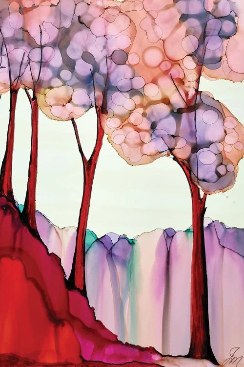 Autumn Ahead by Jan Matthews wall art