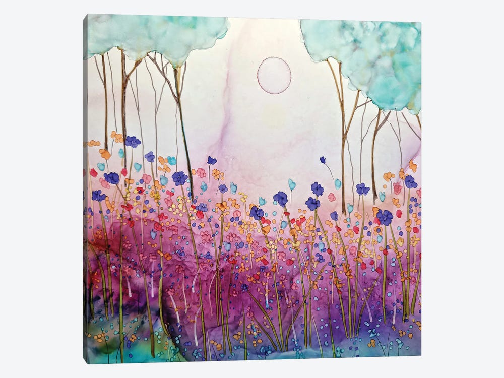 Wild Bloom by Jan Matthews 1-piece Canvas Art Print