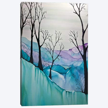 Distant Lilac Canvas Print #JMW114} by Jan Matthews Canvas Art Print