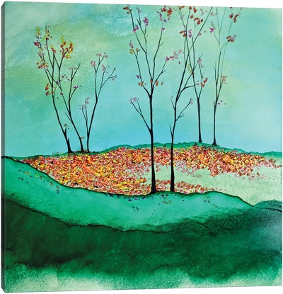 Warm Autumn Canvas Art Print - Jan Matthews