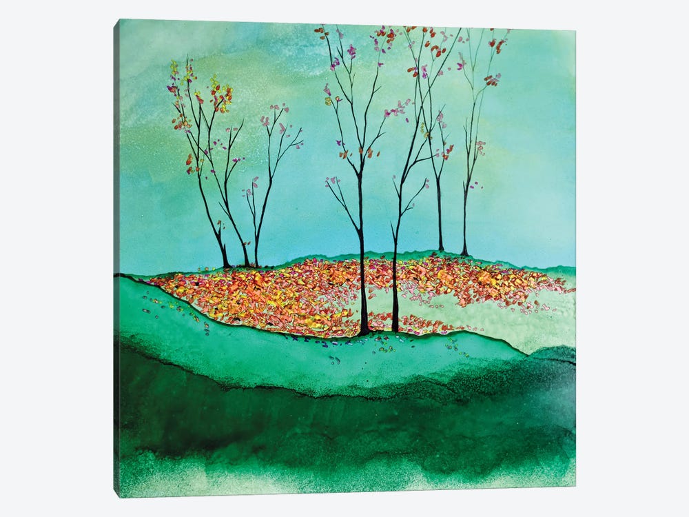Warm Autumn by Jan Matthews 1-piece Canvas Wall Art
