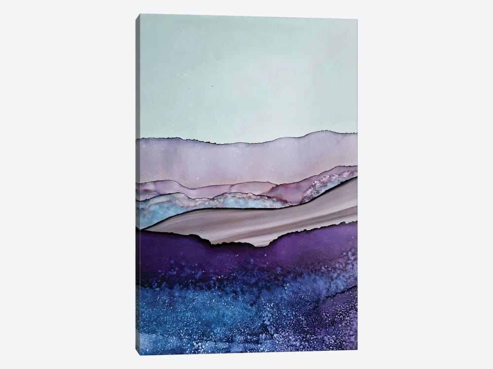 Lilac Gorse by Jan Matthews 1-piece Canvas Print