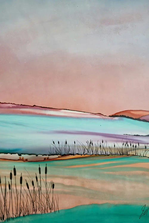 Lake View by Jan Matthews wall art