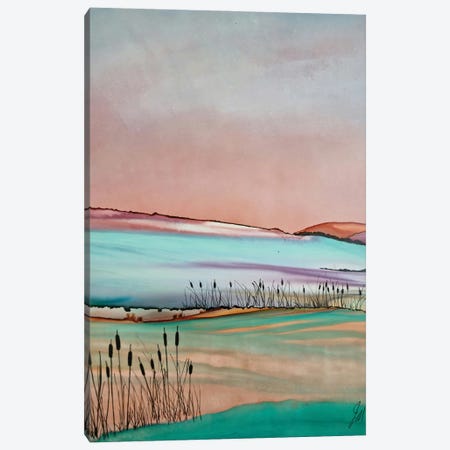 Lake View Canvas Print #JMW132} by Jan Matthews Canvas Artwork