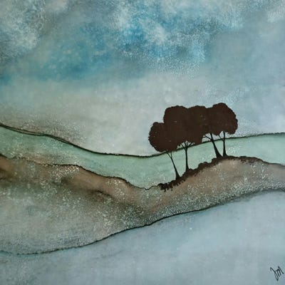 Summer Storm by Jan Matthews art print