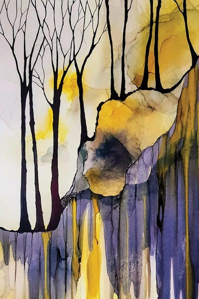 Jan Matthews: Embankment Trees by Jan Matthews
