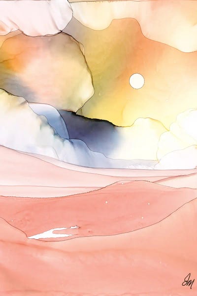 Altered Landscape by Jan Matthews canvas print