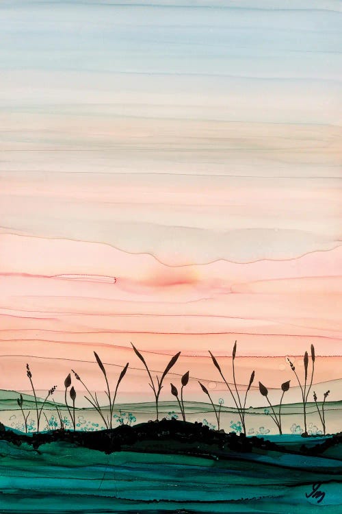 Disappearing Sun by Jan Matthews wall art