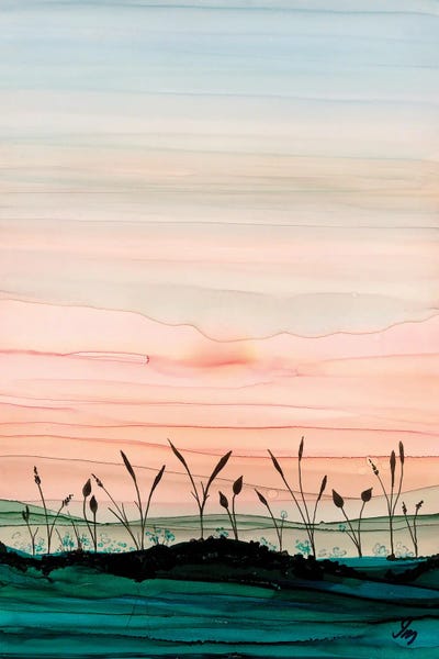 Color Fields: Disappearing Sun by Jan Matthews