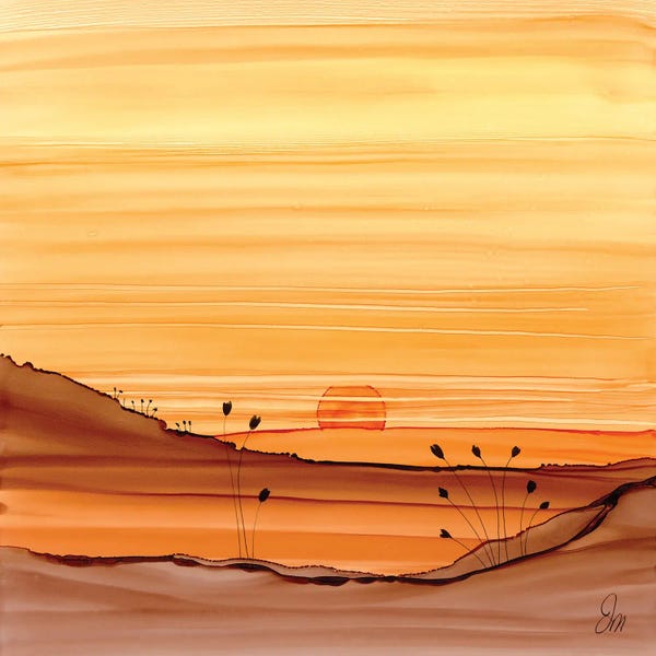 Jan Matthews: Warming Sunset by Jan Matthews