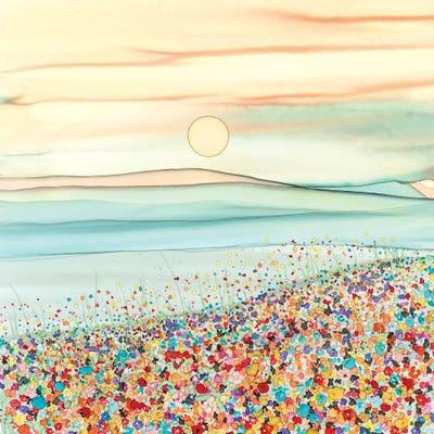 Wild Flower Meadow by Jan Matthews framed wall art