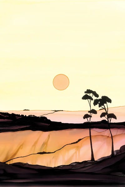 Jan Matthews: Yellow Sunset by Jan Matthews