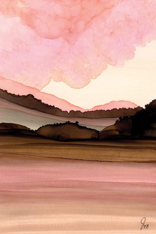 Pink Hues by Jan Matthews wall art