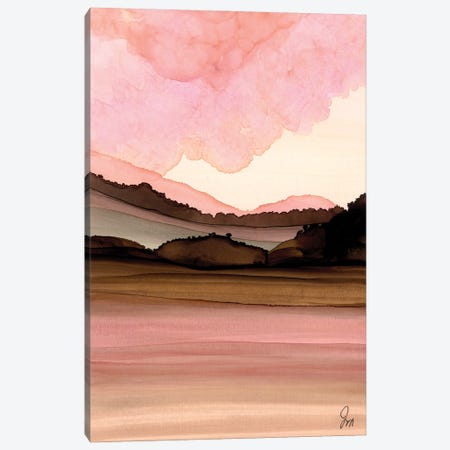 Pink Hues Canvas Print #JMW76} by Jan Matthews Canvas Art