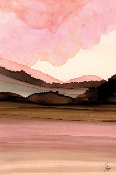 Subtle Landscapes: Pink Hues by Jan Matthews