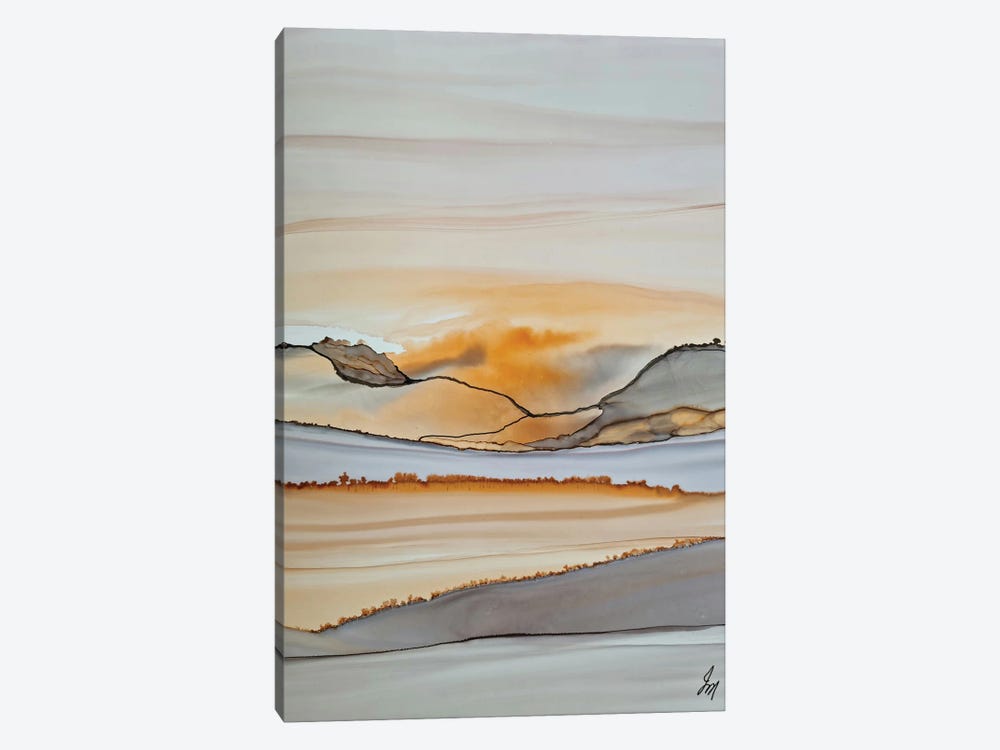 Sunset Orange by Jan Matthews 1-piece Art Print