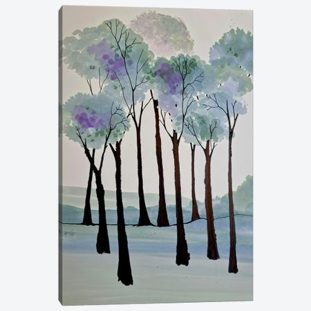 Minimalist Trees Canvas Print #JMW85} by Jan Matthews Canvas Print