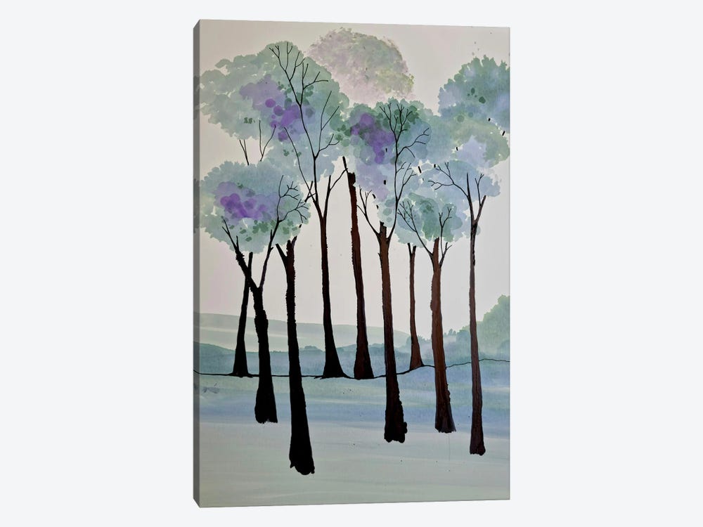 Minimalist Trees by Jan Matthews 1-piece Art Print