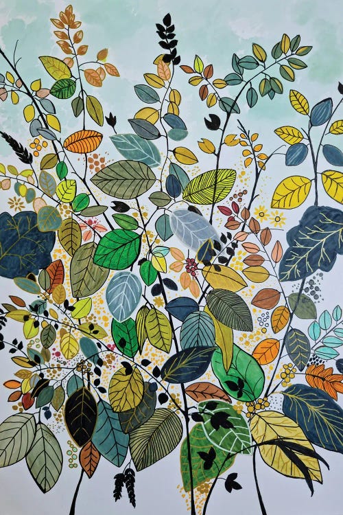 The Herb Garden by Jan Matthews wall art