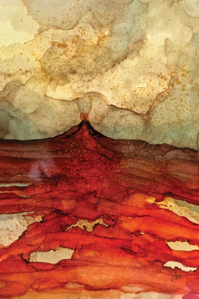 Eruption by Jan Matthews acrylic art print