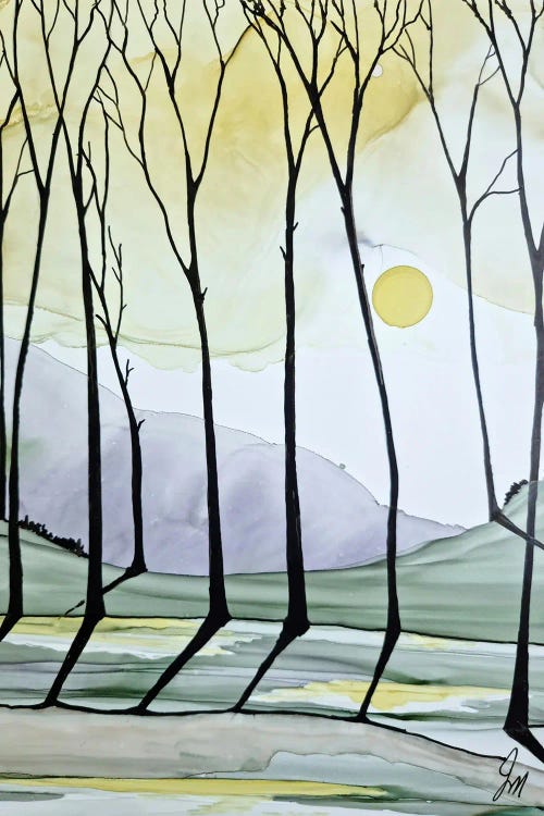 Evening Glow by Jan Matthews wall art