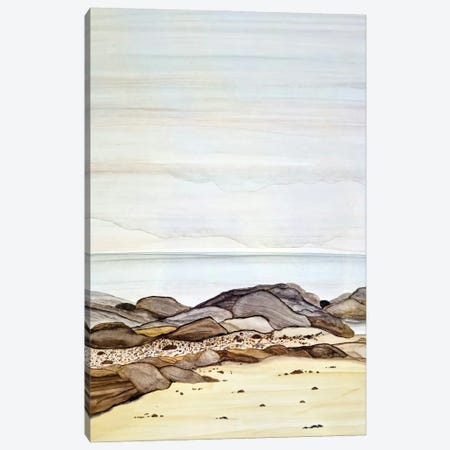 The Beach Canvas Print #JMW96} by Jan Matthews Canvas Art