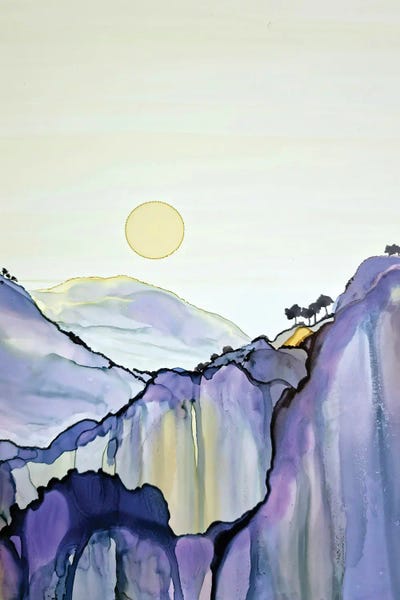 Wild Heather ll by Jan Matthews canvas print