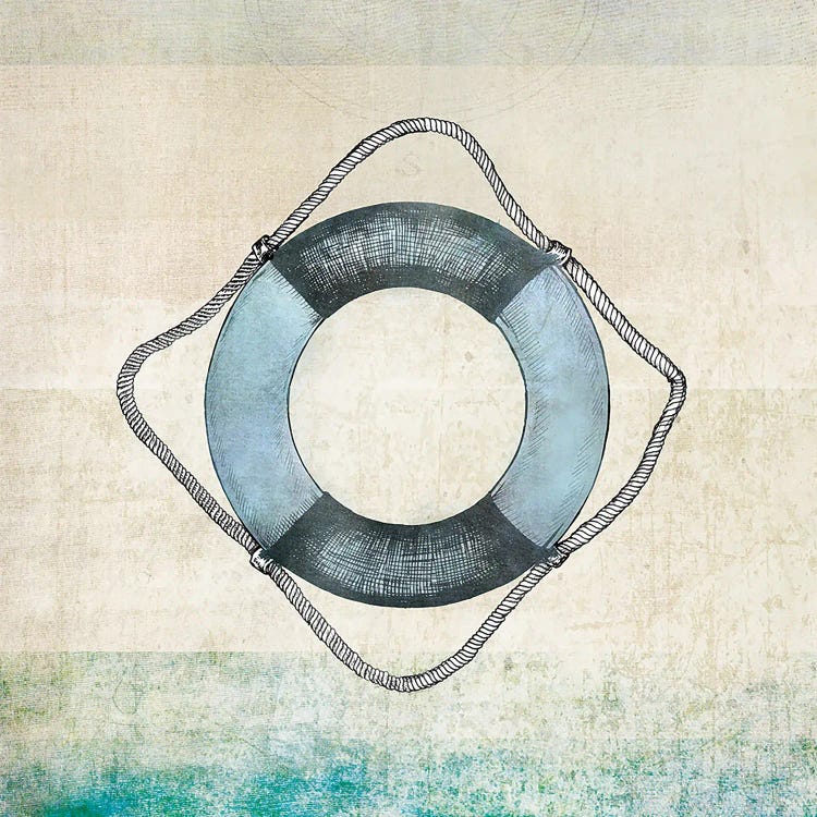 Life Preserver by JMB Design wall art