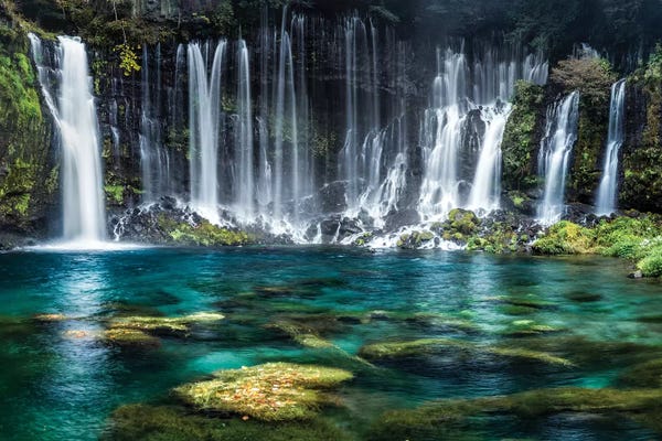 Jan Becke: Shiraito Falls by Jan Becke