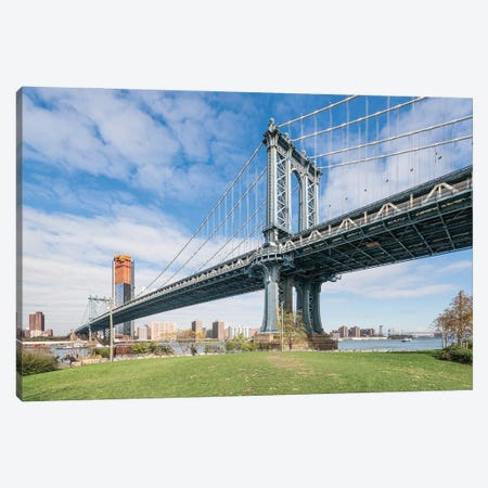 Brooklyn Bridge At Brooklyn Bridge Park, New York City, Usa Canvas Print #JNB1023} by Jan Becke Canvas Wall Art