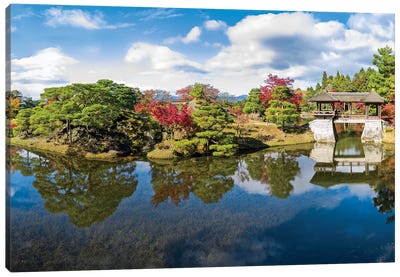Shugakuin Imperial Villa In Kyoto Canvas Art Print - Kyoto
