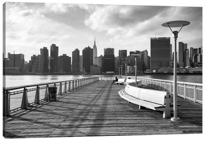 Gantry Plaza State Park In Queens, New York City, Usa Canvas Art Print