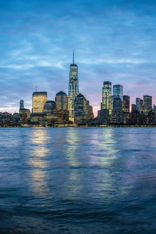 One World Trade Center And Manhattan Skyline, New York City, Usa