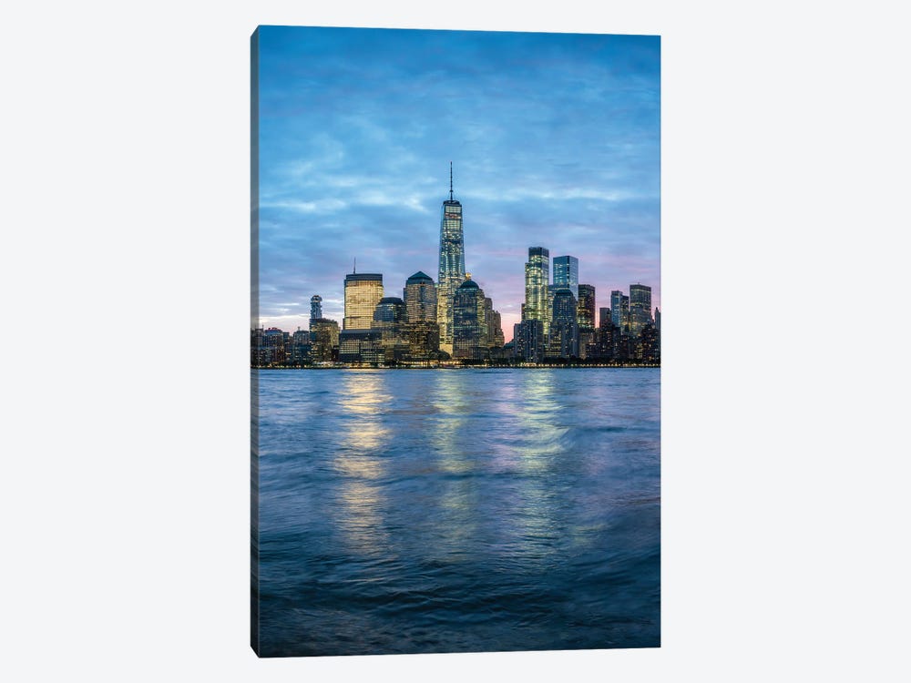 One World Trade Center And Manhattan Skyline, New York City, Usa by Jan Becke 1-piece Canvas Wall Art