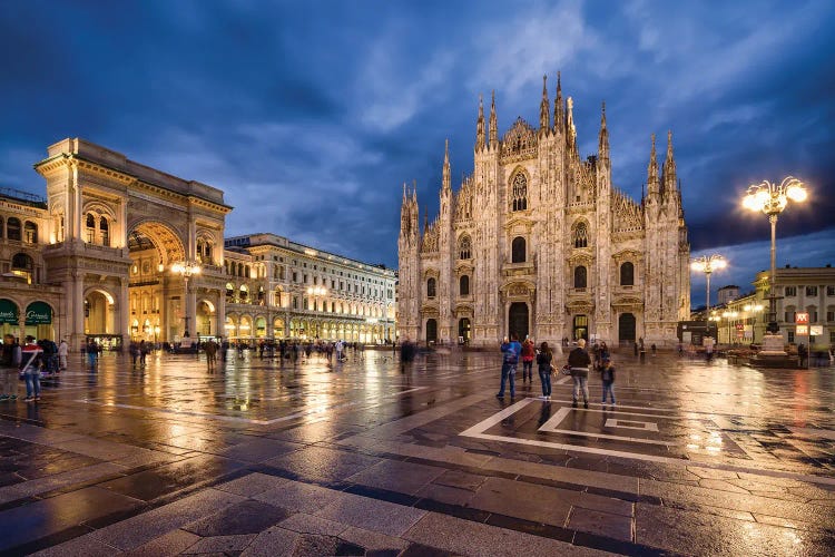 Milan Cathedral (Duomo Di Milano) At The Cathedral Square, Lombardy, Italy