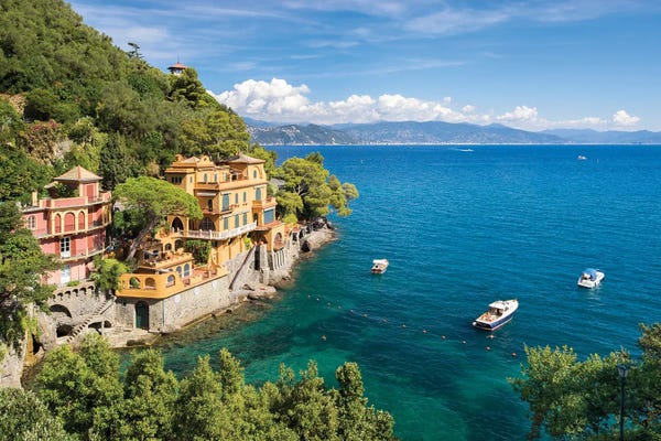 Genoa: Baia Cannone Near Portofino, Liguria, Italy by Jan Becke
