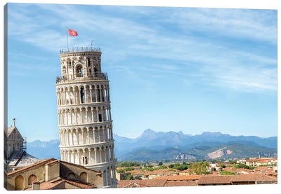 Leaning Tower Of Pisa, Italy Canvas Art Print - Leaning Tower of Pisa