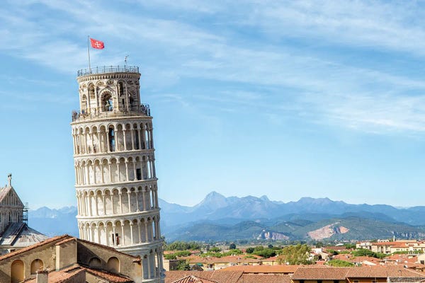 Pisa: Leaning Tower Of Pisa, Italy by Jan Becke